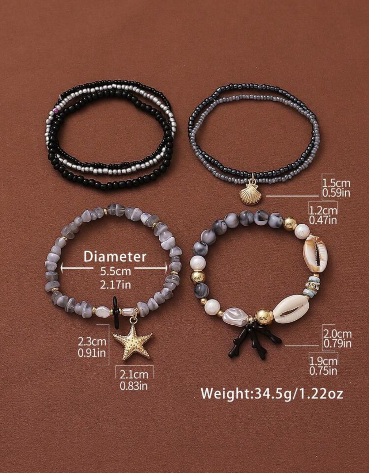 Set de pulseras P37